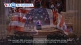 VOA60 America - Wildfires continue burning in Los Angeles as death toll rises to 10