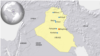 Map of Iraq.