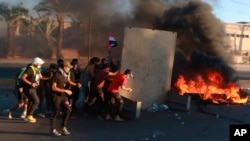 Antivladini demonstranti na ulicama u Bagdadu