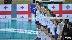 საქართველოს ეროვნული ნაკრების დებიუტი კონტინენტის პირველობაზე