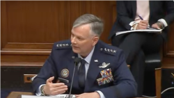 美國北方司令部司令、空軍上將格倫•範赫克2021年4月14日出席眾議院軍事委員會的一場聽證會