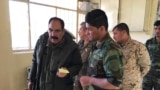 Qasim Şeşo û hin ednamên Pêşmerge yên Şengalê