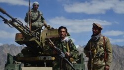 Avganistanski pokret otpora i anti-talibanski borci čuvaj punkt u okrugu Parjan u proviciji Pandžšir, 23. avgusta 2021.