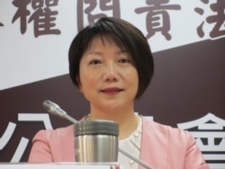 台灣民進黨立委范雲（美國之音張永泰拍攝）