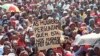 Manifestação em Cafunfo, Lunda Norte, Angola (Foto de Arquivo)