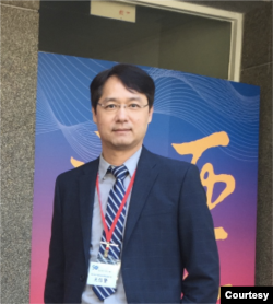 位於台北的政治大學東亞研究所所長王信賢。 （照片提供：王信賢）