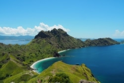 Taman Nasional Komodo pada 6 April 2018. (Foto: REUTERS/Henning Gloystein)