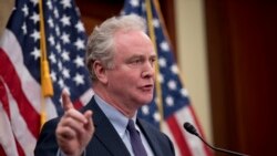 資料照：共和黨聯邦參議員範。荷倫（Sen. 克里斯·範·霍倫（Chris Van Hollen）