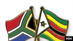 I-flag yeZimbabwe leSouth Africa