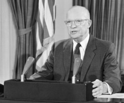 U.S. President Dwight D. Eisenhower