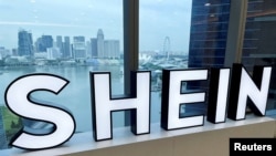 中國快時尚巨頭Shein。（資料圖片）