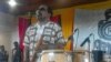 Cantor angolano Bonga em espectáculo em Luanda, no Muzongué da Tradição, a 11 de Novembro de 2018
