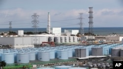 資料照：日本福島第一核電站5號和6號核反應堆。 （2021年2月27日）
