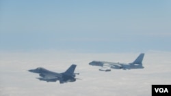 2020年2月9日台湾F-16战机升空监控伴飞中国军机绕台飞行 （图片：台湾国防部网站）