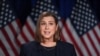 Senator Elissa Slotkin rehearses the Democratic response to President Donald Trump's address to a joint session of Congress, in Wyandotte, Michigan, March 4, 2025.