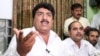 FILE - Jamil Afridi, left, brother of a Pakistani doctor, Shakil Afridi, holds a news conference in Peshawar, Pakistan, May 28, 2012.