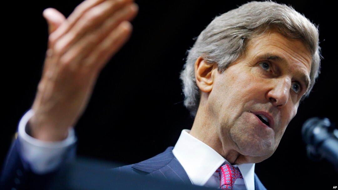 FILE - U.S. Secretary of State John Kerry.