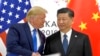 资料照片:美国总统特朗普与中国国家主席习近平在大阪20国集团峰会期间会面。(2019年6月19日)