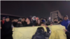 ყაზახეთის პოლიცია დემონსტრაციის დაშლას ცდილობს