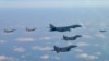 미 국방부 “B-1B 전개 미한 연합훈련, 고도의 준비태세 유지 보장”