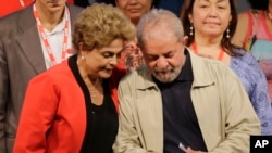Dilma Rousseff e Lula da Silva