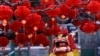 亚洲亿万民众欢庆农历新年“蛇年”
