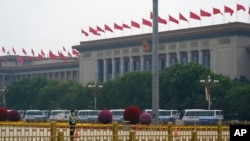 中國人大政協兩會在北京人民大會堂舉行。