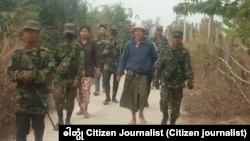 ကနီမြို့နယ် PDF တပ်ဖွဲ့ဝင်များ (ဓါတ်ပုံ Citizen Journalist)