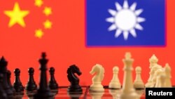 國際象棋與中國和台灣的旗幟