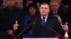 Milorad Dodik, prilikom obilježavanja Dana Republike Srpske, 9. januara 2023. kojeg je Ustavni sud BiH proglasio za neustavan praznik. (Foto: AP/Armin Durgut)
