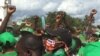 Amalunga ebandla leZanu PF asemhlanhanweni wokukhankasela ukhetho oluzayo.