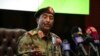 FILE - Sudan's head of the military, Gen. Abdel-Fattah Burhan, speaks during a press conference at the General Command of the Armed Forces in Khartoum, Sudan, Oct. 26, 2021.