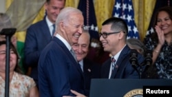 Presidenti Biden duke njoftuar programin e ri 