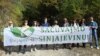 Aktivisti inicijative "Sačuvajmo Sinjajevinu" na planini Sinjajevina (Foto: Fejsbuk stranica inicijative "Sačuvajmo Sinjajevinu)