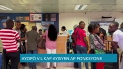Vòl pou Ale Etazini Reprann nan Ayewopò Okap l a