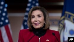 資料照：美國國會眾議院榮休議長南希•佩洛西（Nancy Pelosi）