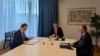 ARHIVA: Pregovarači Srbije i Kosova i specijalni predstavnik EU za dijalog Miroslav Lajčak u Briselu (Foto: X/@miroslavlajcak) 23.10.2024.