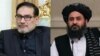دیدار ملا برادر با شمخانی، دبیر شورای عالی امنیت ملی ایران