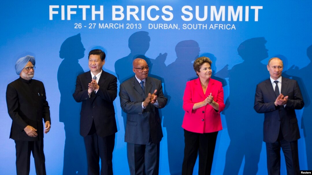 ၅ ကြိမ်မြောက် BRICS ညီလာခံ ကျင်းပစဉ်၊ မတ်လ၊ ၂၇၊ ၂၀၁၃