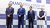 美國總統拜登與日本首相岸田文雄、印度總理莫迪和澳大利亞新任領導人阿爾巴尼斯在東京出席“四方安全對話”領導人峰會。（2022年5月24日）