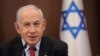 Perdana Menteri Israel Benjamin Netanyahu menghadiri rapat kabinet mingguan di kantor perdana menteri di Yerusalem, 27 September 2023. (Foto: via Reuters)