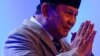Presiden terpilih Prabowo Subianto saat menghadiri konferensi keamanan the Shangri-La Dialogue di Singapura, 1 Juni 2024. (Foto: Edgar Su/Reuters)