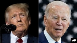 Arhiva: Američki predsjednički kandidati Donald Tramp i Džo Bajden (Foto: AP)
