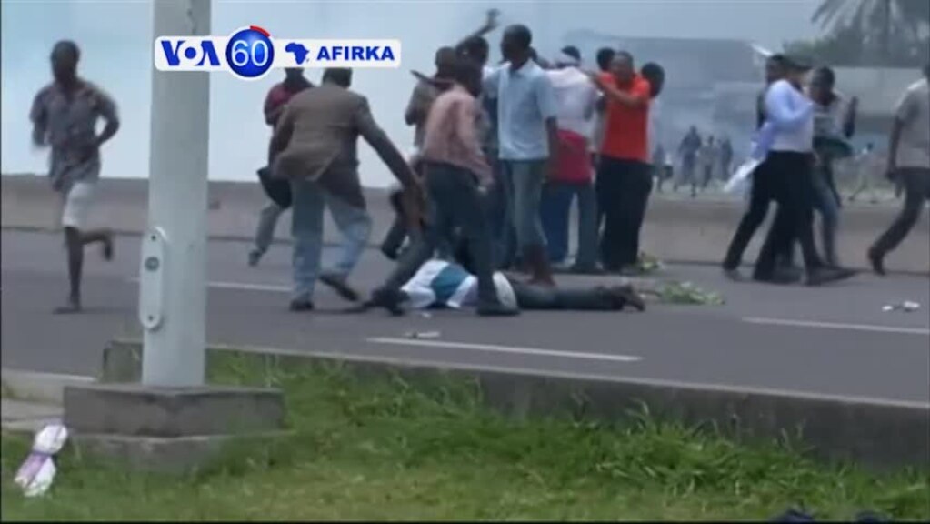 VOA60 AFIRKA: DRC Arangamar Da Aka Yi Gabanin Gangamin ‘Yan Adawa a Kinshasa Ya Yi Sanadin Mutuwar Mutane 17