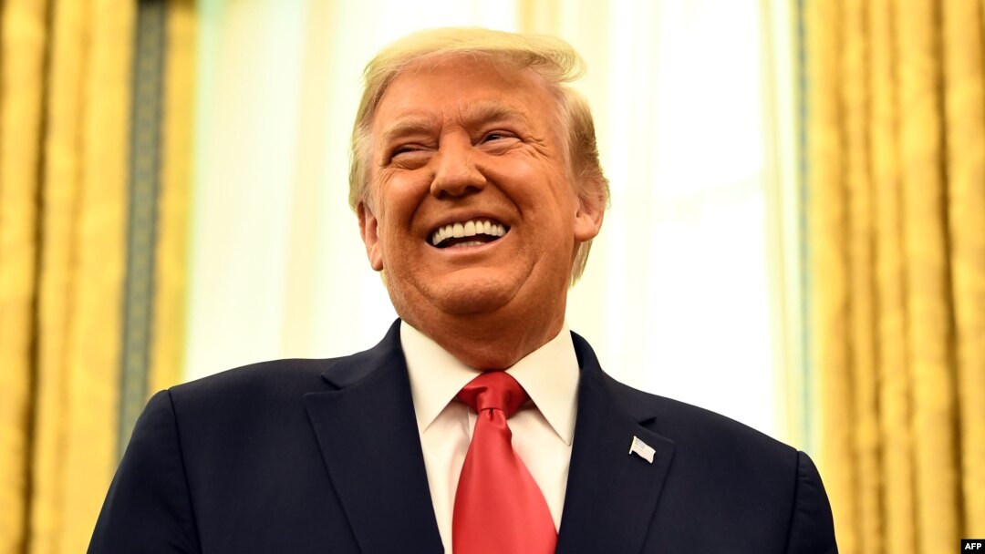 Président Donald Trump na milulu na Maison Blanche, Washington, D.C., 3 décembre 2020. 