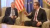 Predsednik Srbije Aleksandar Vučić i ambasador SAD u Srbiji Kajl Skot, arhivska fotografija: Vesna Anđić (RSE)