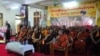 ရွှေဝါရောင်တော်လှန်ရေး ၉ နှစ်ပြည့် အထိမ်းအမှတ် ငြိမ်းချမ်းရေး ဆုတောင်းပွဲလုပ်